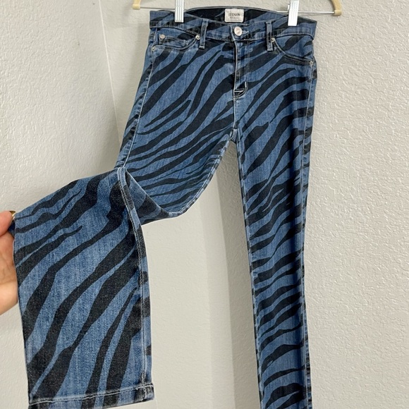 Hudson Jeans Denim - Hudson Black and Blue Tiger Pants